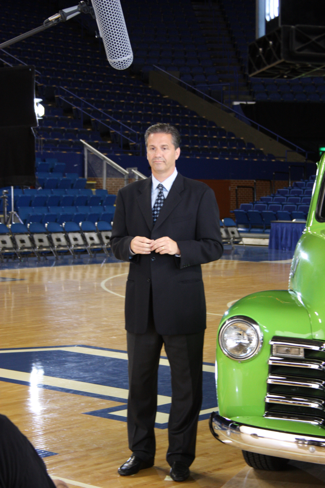 One of the first commercials Coach Cal did after he becamer coach at UK (2009)