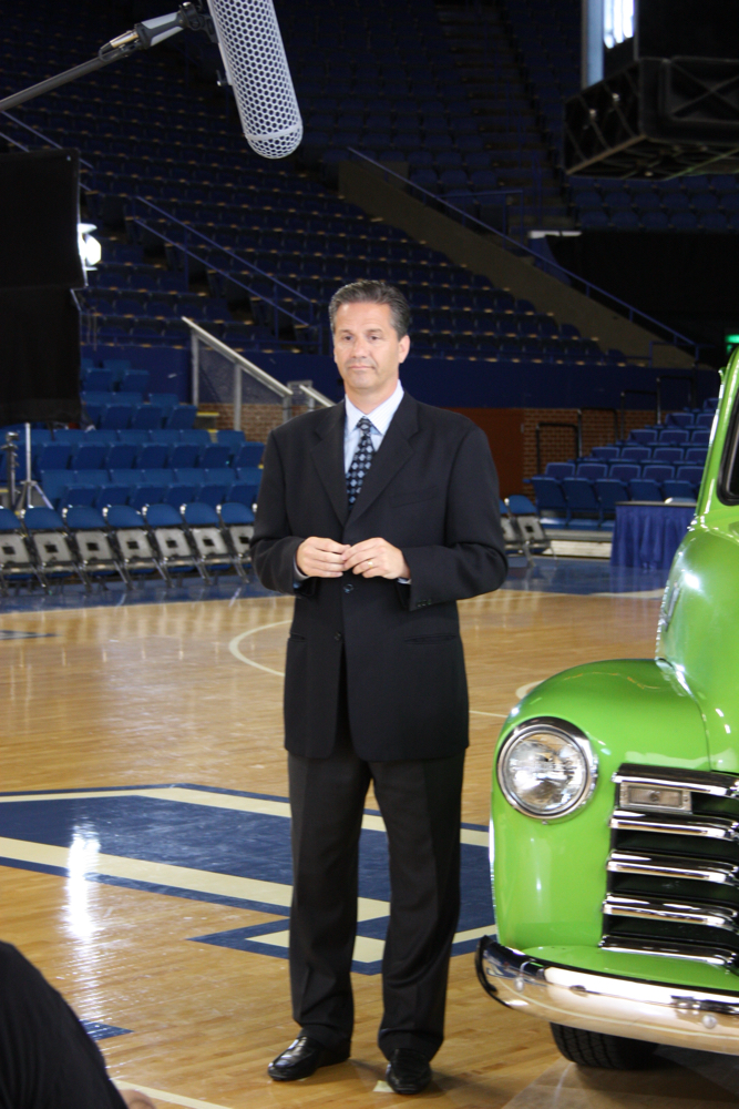 One of the first commercials Coach Cal did after he became coach at UK (2009)