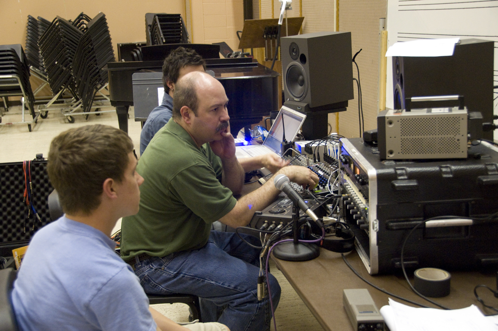 Recording the Alltech World Equestrian Games theme songs (2010)